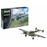 KIT PARA MONTAR REVELL AVIÃO MESSERSCHMITT BF110 C-2/C-7 1/32 423 PEÇAS REV 04961